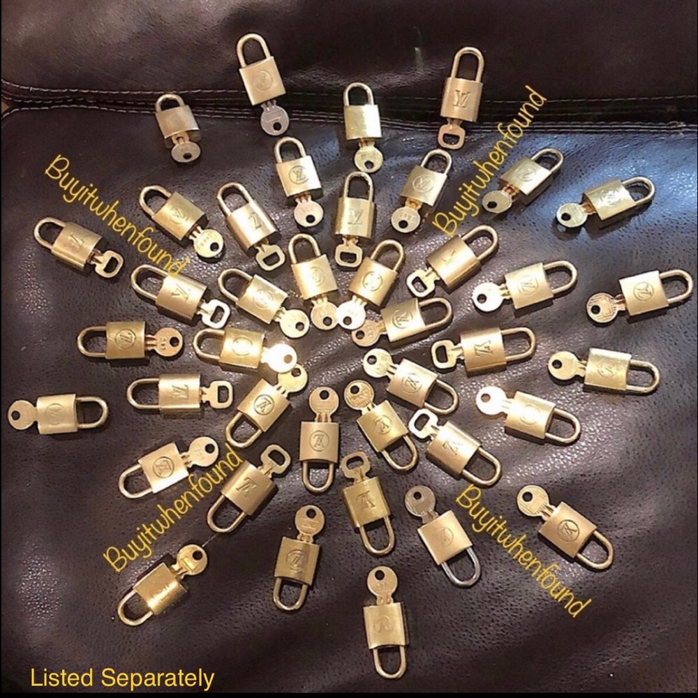 Non-Branded Gold Tone Chain Necklace For LV Lock Key 8” 16” 18” 23” 32” 42” 47” - Picture 7 of 16